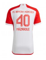 Bayern Munich Noussair Mazraoui #40 Domácí Dres 2023-24 Krátký Rukáv